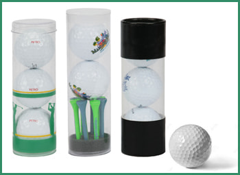 promotional golf ball tubes