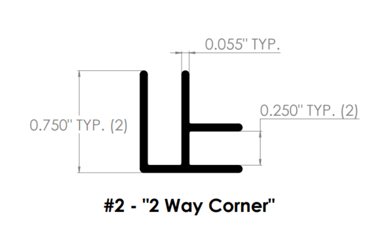 #2 2 Way Corner