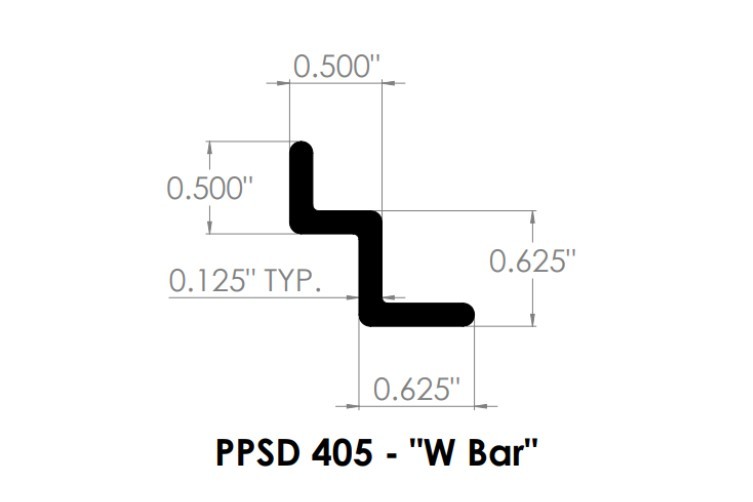 PPSD 405 W Bar